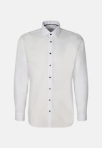 Shaped Business Hemd Struktur in Weiß |  Seidensticker Onlineshop