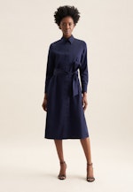 Collar Dress in Dark Blue |  Seidensticker Onlineshop