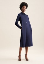 Collar Dress in Dark Blue |  Seidensticker Onlineshop