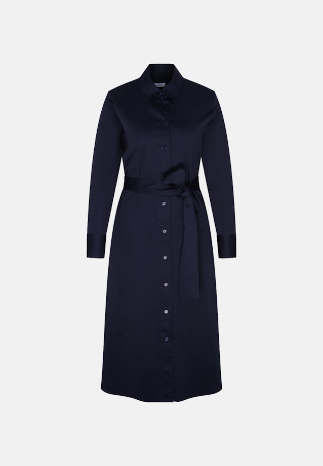 Collar Dress in Dark Blue |  Seidensticker Onlineshop