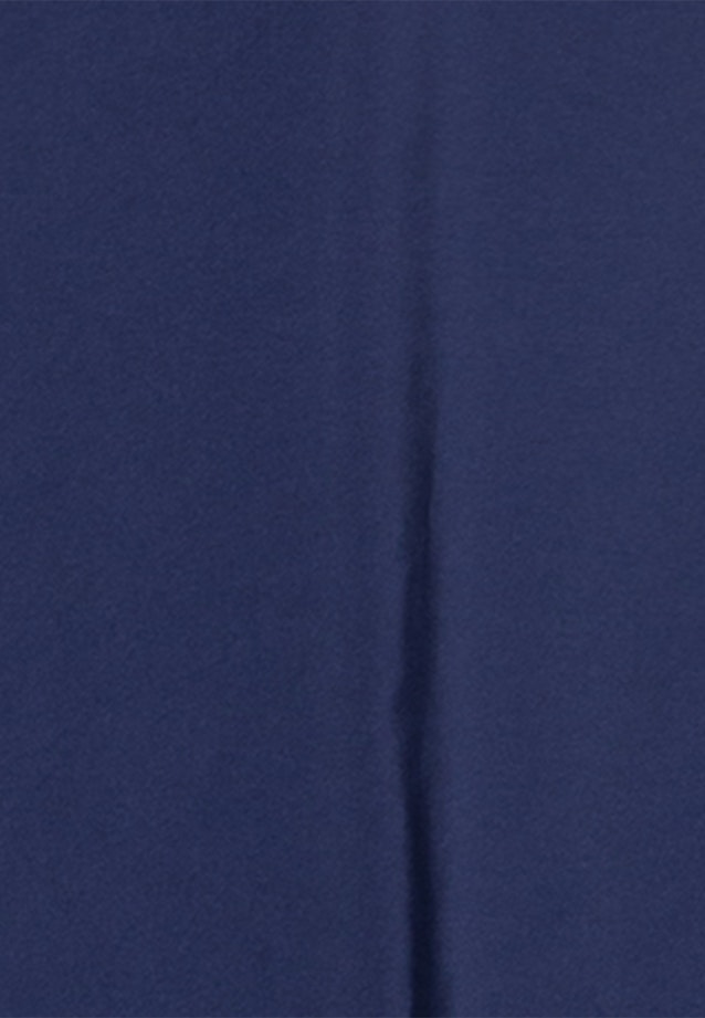 lange Arm Leinwandbindung Shirt in Donkerblauw |  Seidensticker Onlineshop