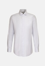 Regular Business Hemd Streifen in Hellblau |  Seidensticker Onlineshop