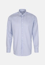 Non-iron Structure Business shirt in Regular with Kent-Collar in Light Blue |  Seidensticker Onlineshop