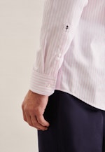 Non-iron Structure Business shirt in Regular with Kent-Collar in Pink |  Seidensticker Onlineshop