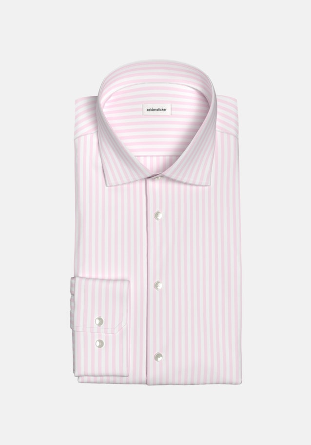 Regular Business Hemd Gestreift in Rosa | Seidensticker Onlineshop