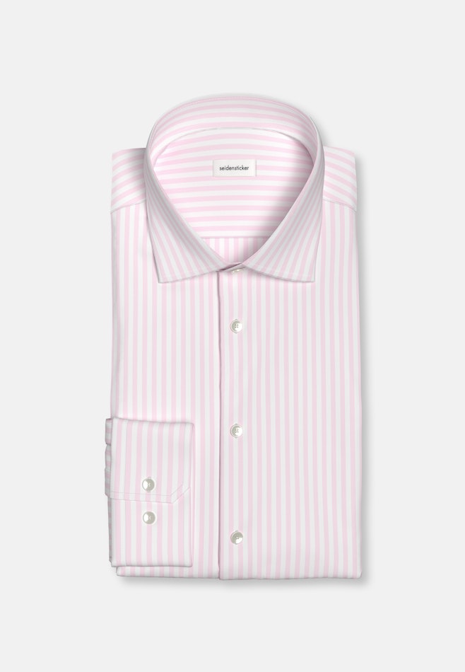 Regular Business shirt Stripes in Pink | Seidensticker online shop