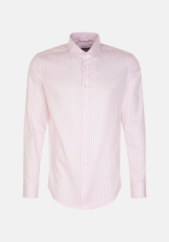 Regular Business Hemd Gestreift in Rosa | Seidensticker Onlineshop