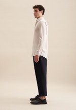 Regular Business Hemd Gestreift in Beige |  Seidensticker Onlineshop