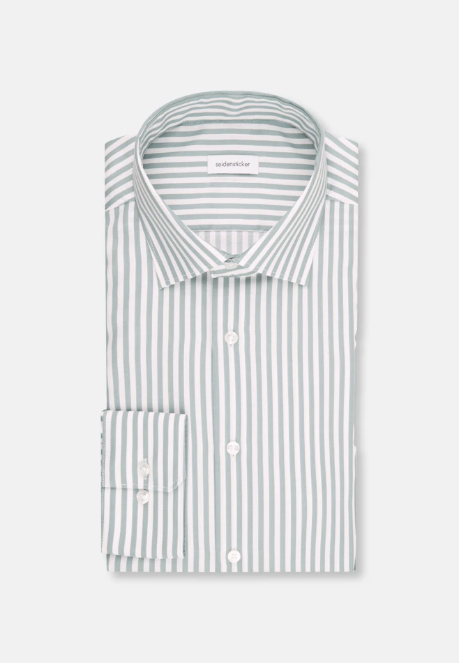 Regular Chemise d'affaires Rayures dans Vert | Boutique en ligne Seidensticker