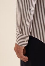 Regular Business Hemd Gestreift in Braun |  Seidensticker Onlineshop