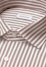 Regular Chemise d'affaires Rayures in Marron |  Seidensticker Onlineshop