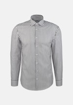 Regular Business Hemd Gestreift in Braun |  Seidensticker Onlineshop