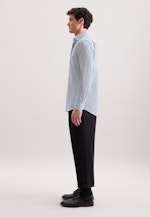 Regular Business Hemd Gestreift in Grün |  Seidensticker Onlineshop