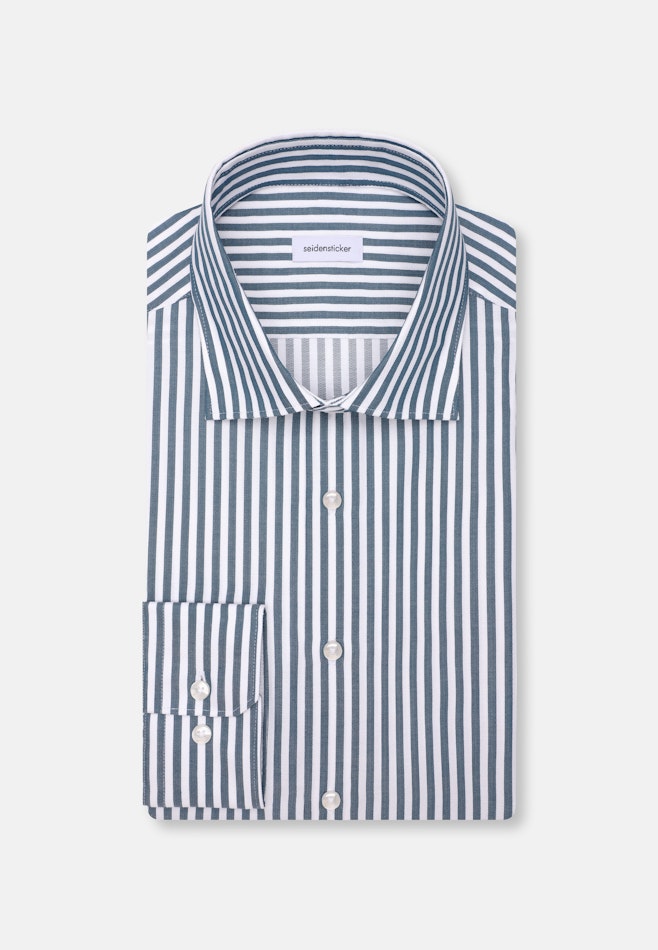 Regular Chemise d'affaires Rayures dans Vert | Boutique en ligne Seidensticker