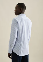 Shaped Chemise d'affaires Rayures in Bleu Moyen |  Seidensticker Onlineshop