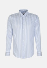 Struktur Business Hemd in Shaped mit Kent-Collar in Mid Blue |  Seidensticker Onlineshop