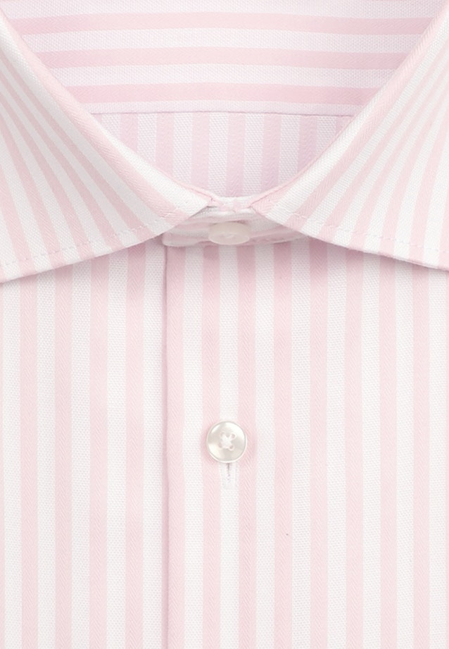 Shaped Business shirt Stripes in Rosa |  Seidensticker Onlineshop
