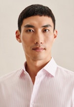 Shaped Business shirt Stripes in Rosa |  Seidensticker Onlineshop