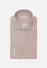 Shaped Business Hemd Gestreift in Braun |  Seidensticker Onlineshop