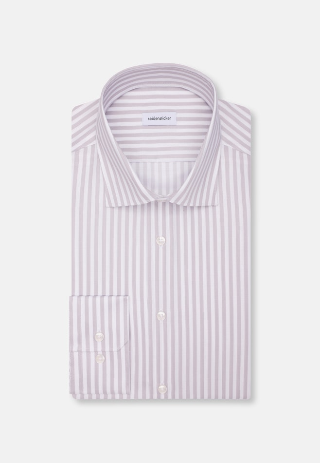 Shaped Chemise d'affaires Rayures dans Gris | Boutique en ligne Seidensticker