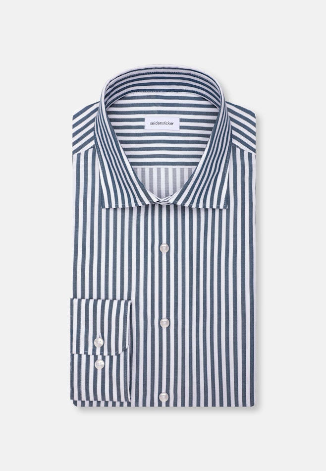 Shaped Chemise d'affaires Rayures dans Vert | Boutique en ligne Seidensticker