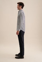 Slim Business Hemd Gestreift in Dunkelblau |  Seidensticker Onlineshop