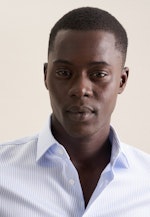 Slim Business shirt Stripes in Light Blue |  Seidensticker Onlineshop