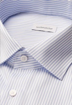 Slim Business Hemd Gestreift in Mittelblau |  Seidensticker Onlineshop
