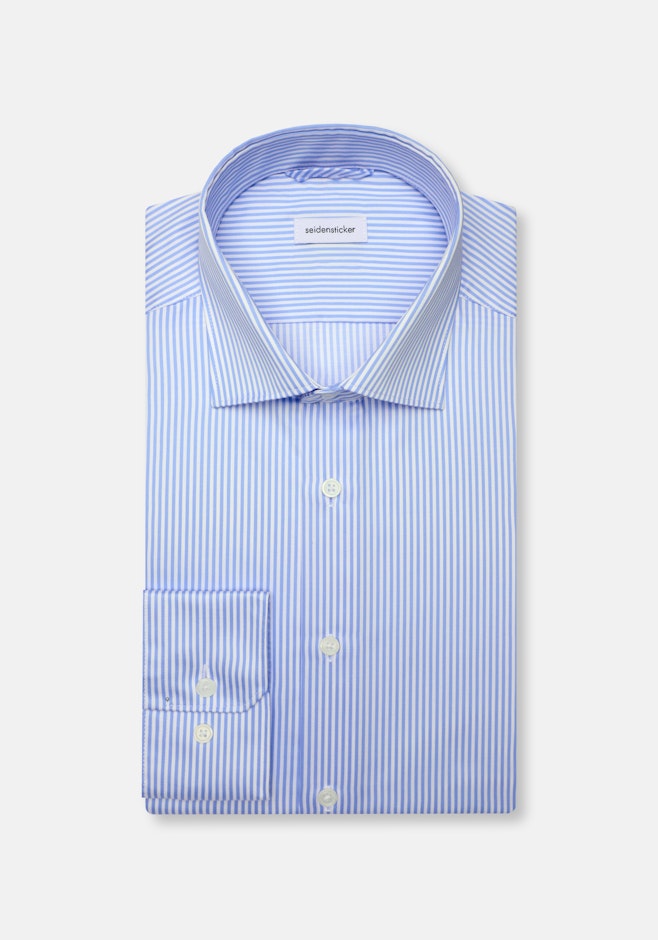 Slim Chemise d'affaires Rayures dans Bleu Moyen | Boutique en ligne Seidensticker
