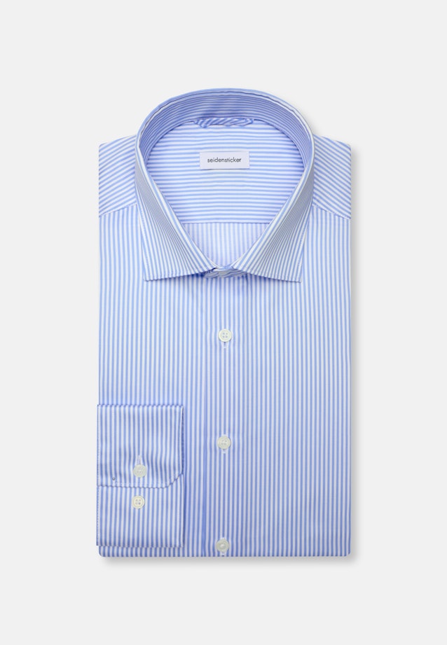 Slim Business shirt Stripes in Light Blue |  Seidensticker Onlineshop