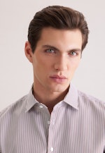 Slim Business Hemd Gestreift in Rot |  Seidensticker Onlineshop