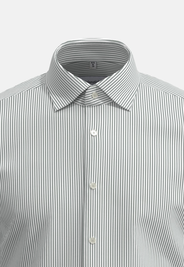 Slim Business Hemd Gestreift in Grün |  Seidensticker Onlineshop