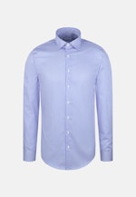 Slim Business Hemd Gestreift in Mittelblau |  Seidensticker Onlineshop