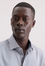 Slim Business Hemd Gestreift in Grün |  Seidensticker Onlineshop