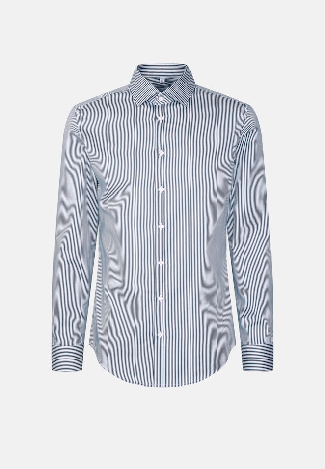 Slim Business Hemd Gestreift in Grün |  Seidensticker Onlineshop