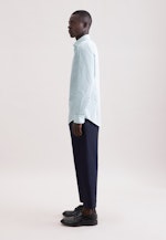 Slim Business Hemd Gestreift in Grün |  Seidensticker Onlineshop