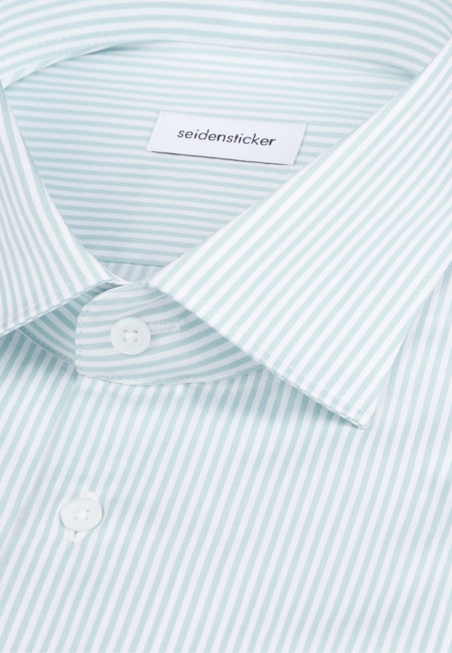 Slim Business Hemd Gestreift in Grün | Seidensticker Onlineshop