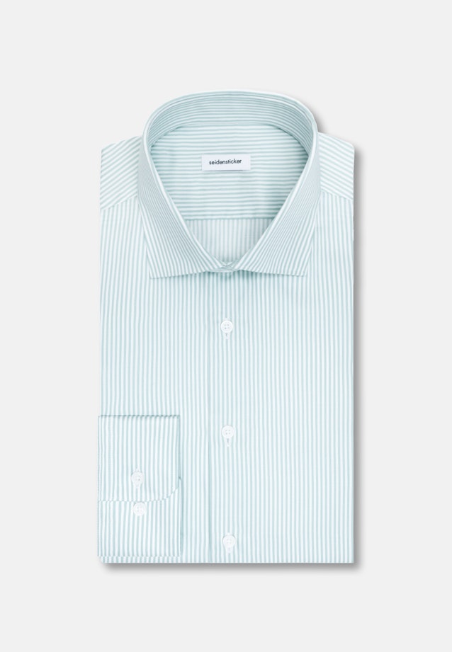 Slim Business Hemd Gestreift in Grün |  Seidensticker Onlineshop
