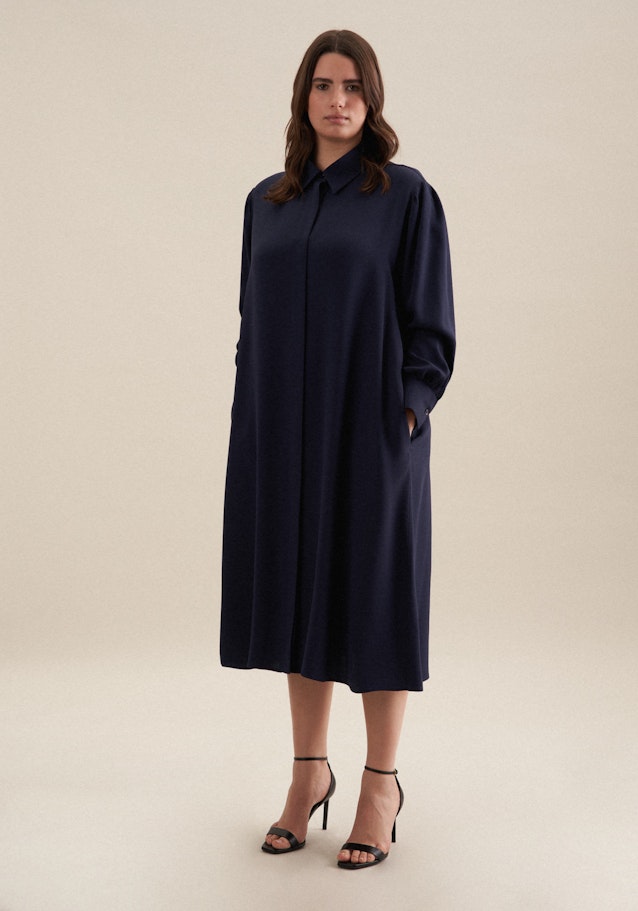 Robe Uni in Bleu Foncé | Seidensticker Onlineshop