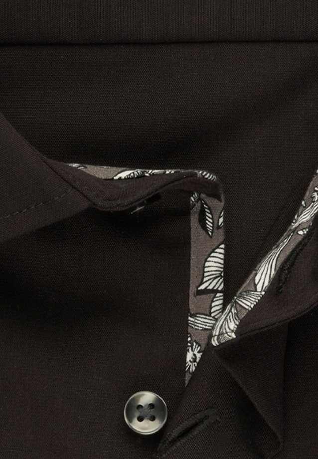 Slim Business Hemd Uni in Schwarz |  Seidensticker Onlineshop