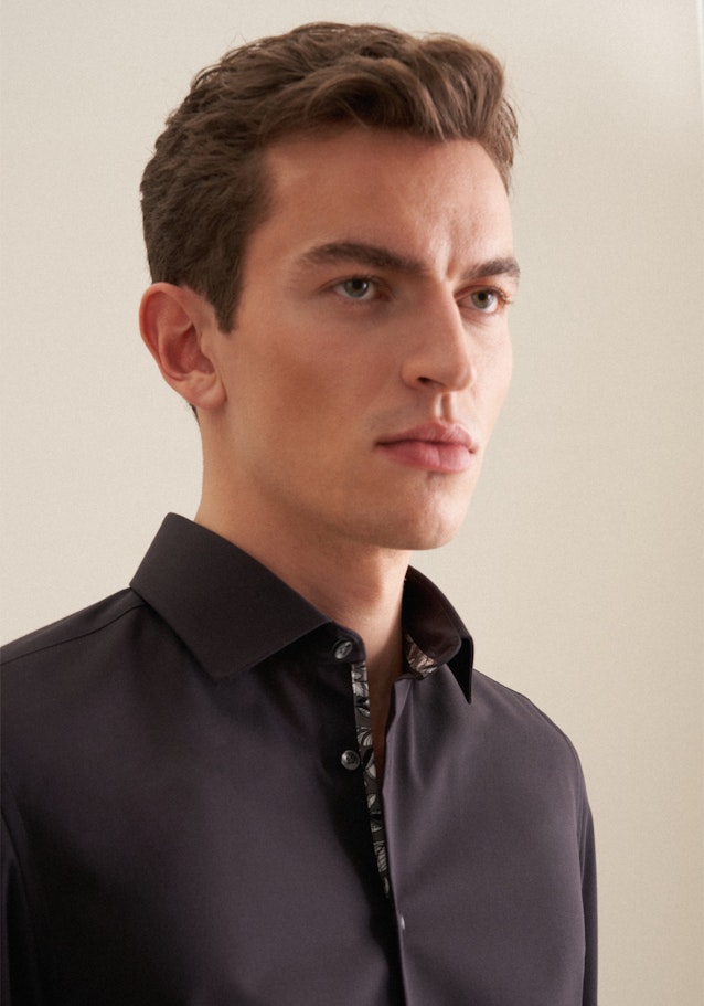 Slim Chemise Business Uni in Noir | Seidensticker Onlineshop