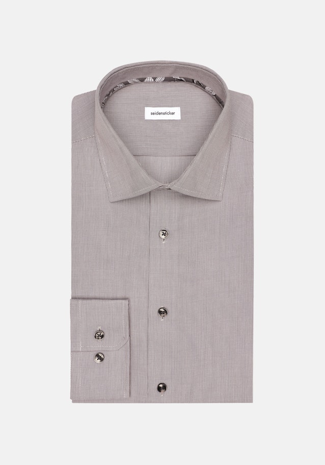 Slim Business Shirt Uni in Grey | Seidensticker Onlineshop