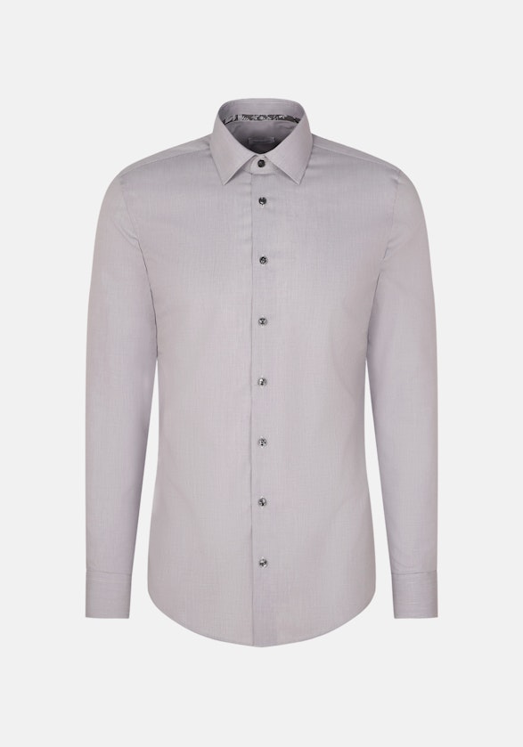 Slim Business Shirt Uni in Grey | Seidensticker Onlineshop
