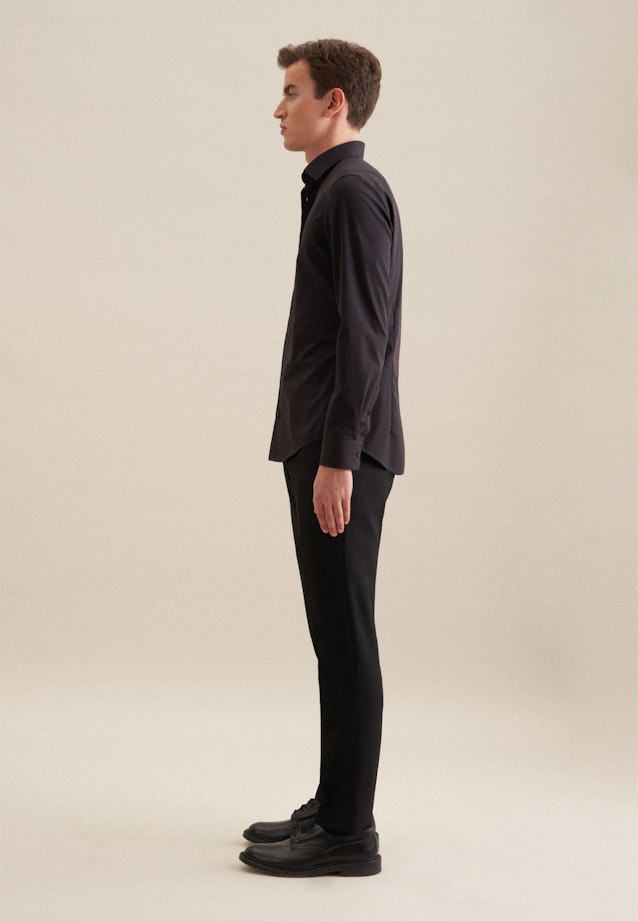 X-Slim Business shirt Uni in Black |  Seidensticker Onlineshop