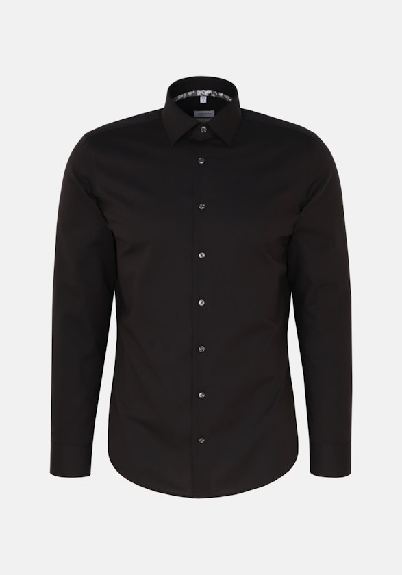 X-Slim Chemise Business Uni in Noir | Seidensticker Onlineshop