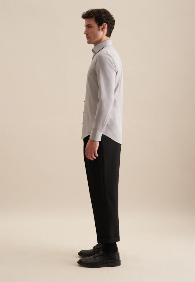 X-Slim Business shirt Uni in Grey |  Seidensticker Onlineshop