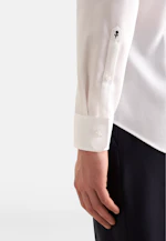 Slim Business Hemd Struktur in Weiß |  Seidensticker Onlineshop
