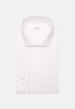 Non-iron Twill Business shirt in Slim with Kent-Collar in White |  Seidensticker Onlineshop