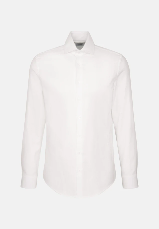 Slim Business shirt Structure in White |  Seidensticker Onlineshop