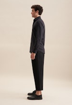 Slim Business shirt Structure in Grey |  Seidensticker Onlineshop